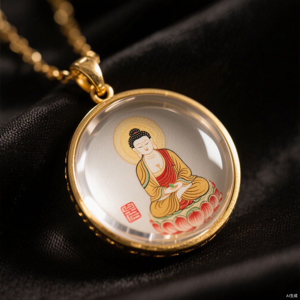 内画佛牌成品风格参考